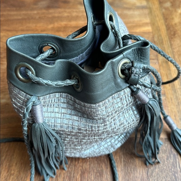 Shoulder bag, leather, NWOT, handmade in Morocco. - Picture 2 of 8